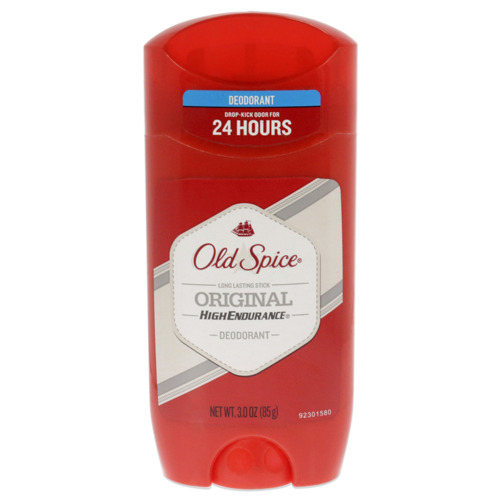 Original High Endurance Deodorant by Old Spice for Men - 3 oz Deodorant Stick