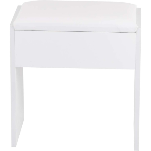 Joolihome Dressing Table Stool Padded Bench Wooden Makeup Seat