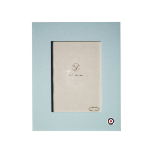 5x7 Blue Wooden RAF Roundel Photo Frame