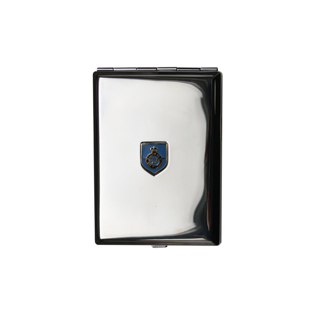 RAF Chrome Cigarette Case