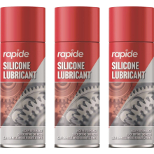 3 x 300ml Silicone Grease Aerosol Spray Lubricant Can Resistant Oil