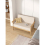 MCC (Two seater, Beige) 1/2/3 Seater Fabric Upholstered Padded sofa 4