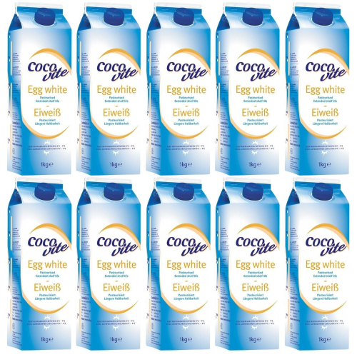 (10) Liquid Egg Whites 1Kg High Quality Protein Source