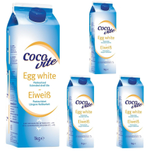 (4) Liquid Egg Whites 1Kg High Quality Protein Source