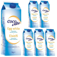 (6) Liquid Egg Whites 1Kg High Quality Protein Source