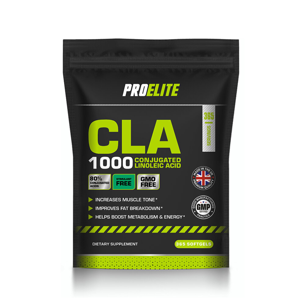 (365 Softgels) CLA 1000MG Softgels Pure Conjugated Linoleic Acid