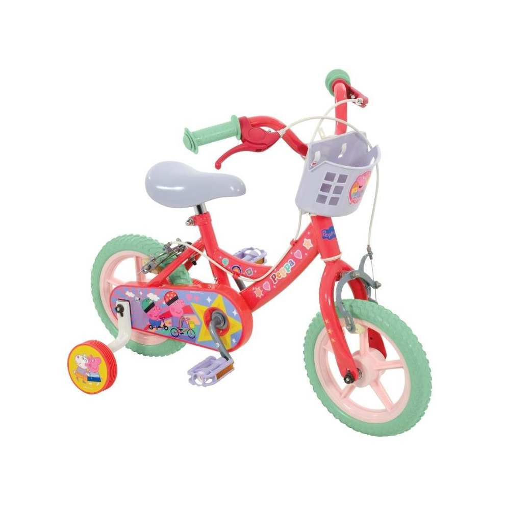 Peppa Pig My First 12in Kids Bike - Pink