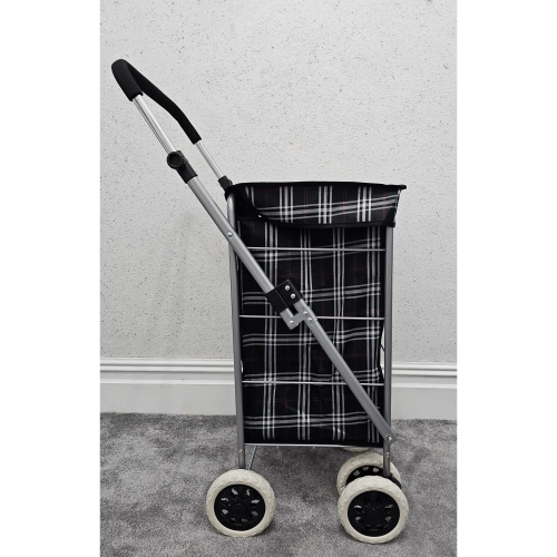 (black, 6) Wheel ShoppingTrolley Folding Mobility Premium 60L 1