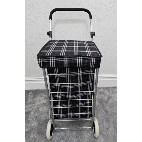 (black, 4) Wheel ShoppingTrolley Folding Mobility Premium 60L