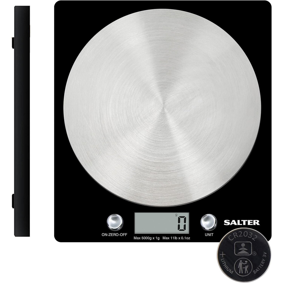 Salter 1036 BKSSDR Electronic Kitchen Scale Digital Baking Scale 5kg