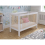 (White/Pine) Luca | Cot Bed 120x60cm 4