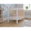 (White/Pine) Luca | Cot Bed 120x60cm 6
