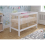 (White/Pine) Luca | Cot Bed 120x60cm 3