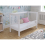 (White) Luca | Cot Bed 120x60cm 2