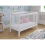 (White) Luca | Cot Bed 120x60cm 4