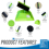 Long Handled Dustpan and Brush Set Soft Indoor Broom Sweeping Floor 6