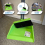 Long Handled Dustpan and Brush Set Soft Indoor Broom Sweeping Floor 8