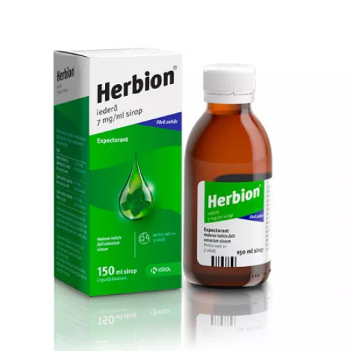 Herbion Ivy  expectorant in productive cough , 7 mg/ml, 150 ml