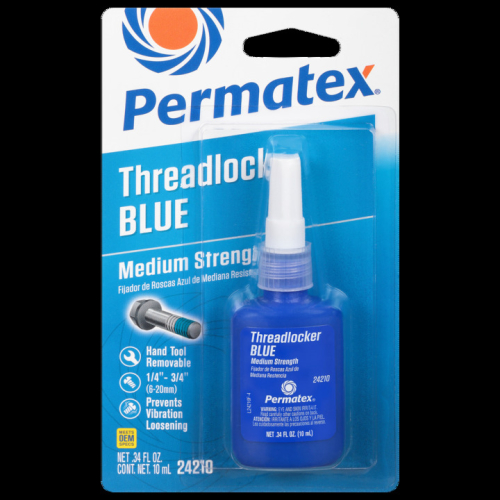 Permatex Medium Strength Threadlocker BLUE 10ml 1