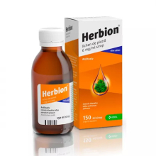 Herbion stone lichen, 6 mg/ml, 150 ml dry, irritative cough,