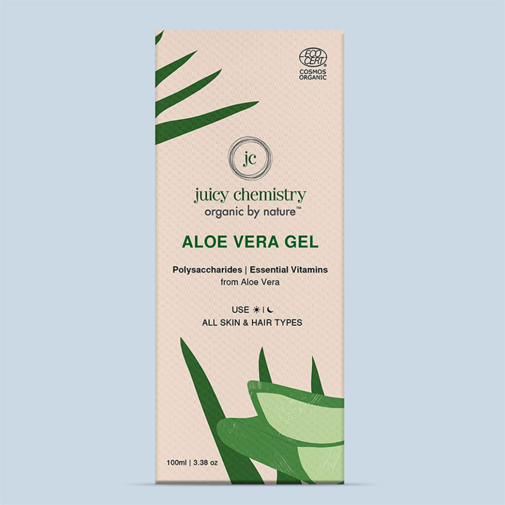 Juicy Chemistry Aloe Vera Gel, 100 ml