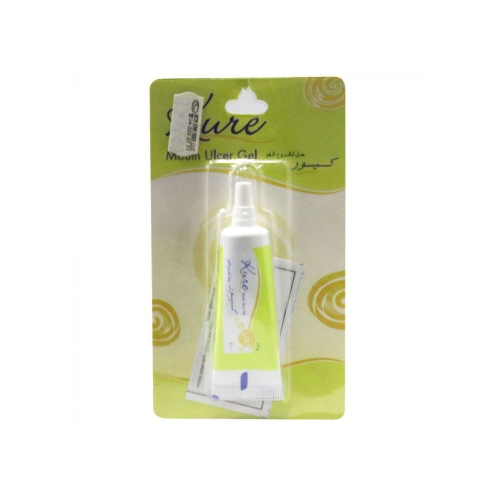 Kure Mouth Ulcer Gel - Fast Relief for Mouth Ulcers, Soothing Formula for Oral Discomfort 10g