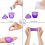 Rainbow High Violet  with Slime Kit  Pet  Doll with DIY Sparkle Slime 4