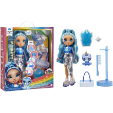 Rainbow High Skyler with Slime Kit Pet Doll with DIY Sparkle Slime