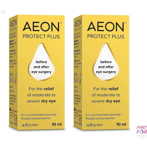 Aeon Protect Plus  10ml x 2 Eye Drops for Moderate to Severe Dry Eye