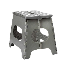 (Grey, Small) MantraRaj Folding Step Stool Lightweight Foldable Step Stool for Adults and Kids Great For Kitchen, Bathroom And Bedroom