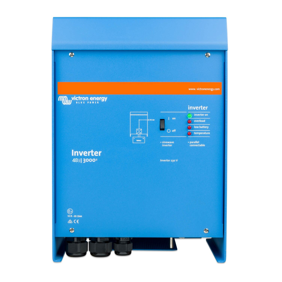 (Victron Energy Power Inverter 48V 3000Va Ve Bus 2400W 6000W Peak Sine Wave) Victron Energy Power Inverter 48V Peak Sine Wave 8719076023852