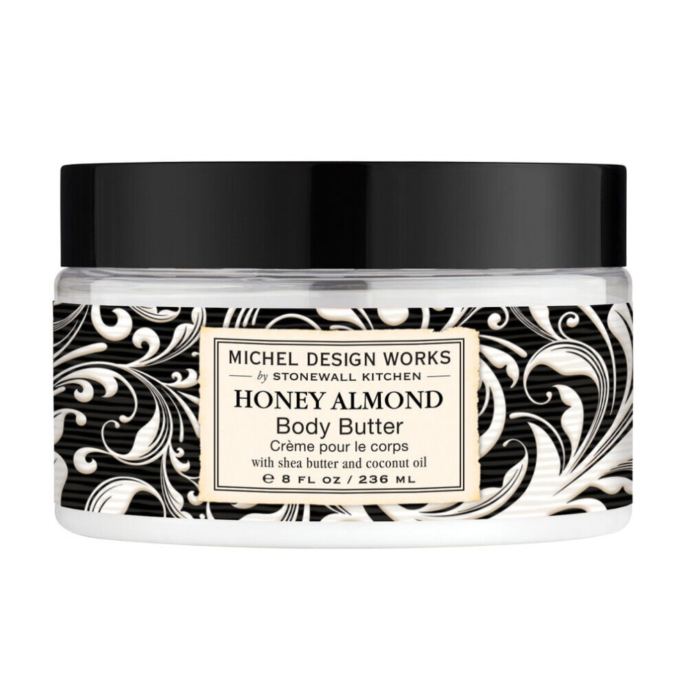 Body Butter Honey Almond Rich Luxurious Shea Coconut Oil Michel Design