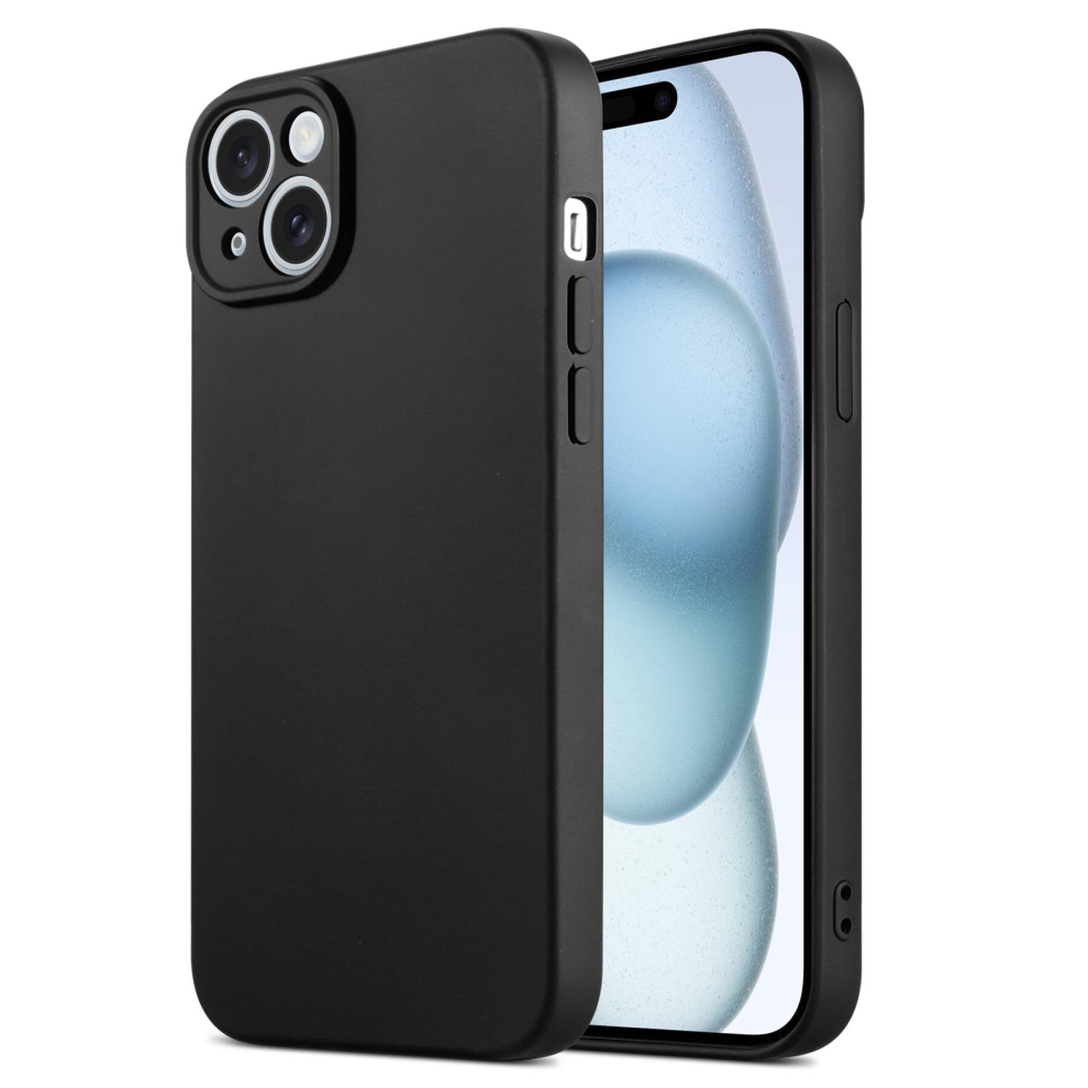 (Iphone 11 Pro Max, ) Inventcase Silicone Gel Protective Case Cover For Apple Iphones Black 5055370938434