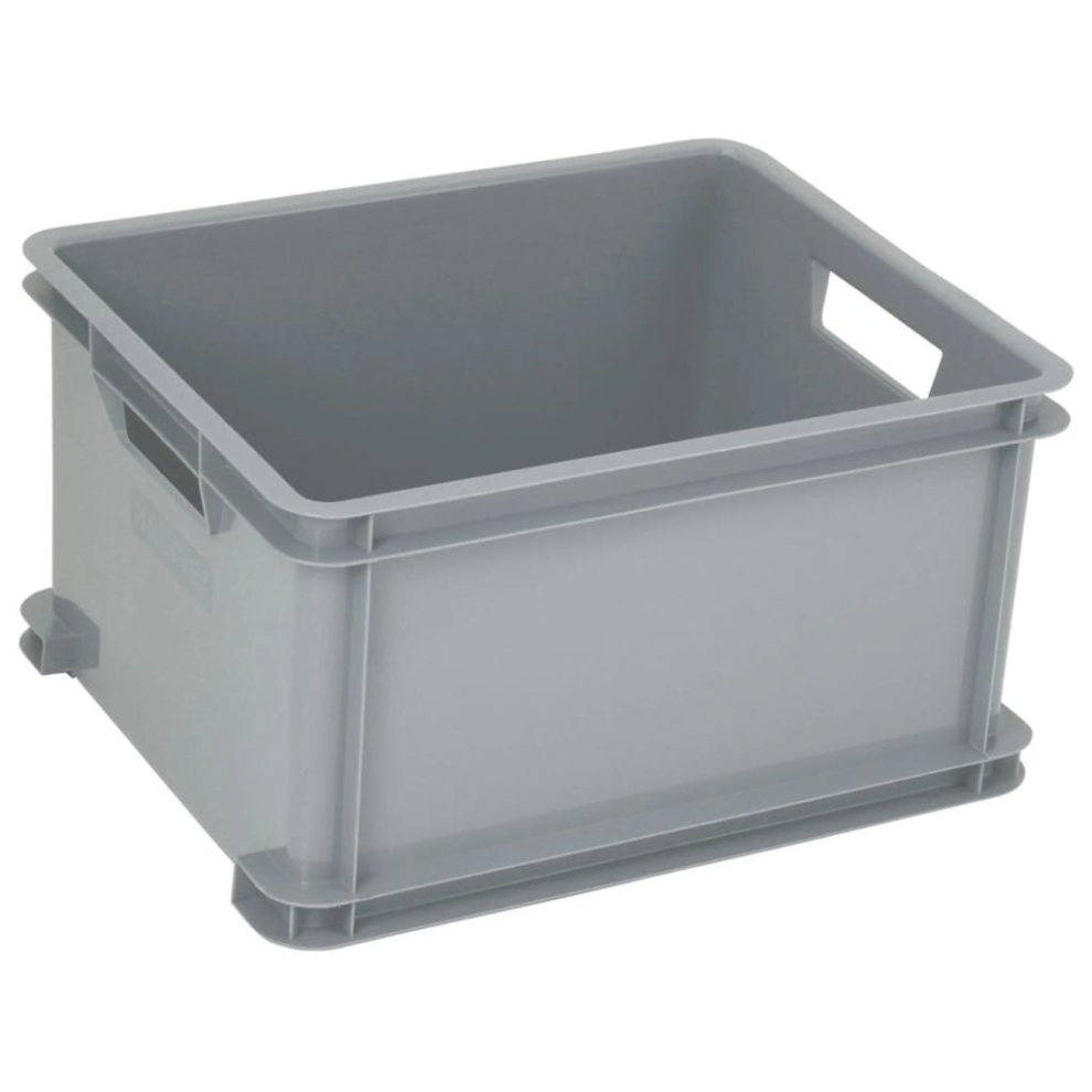 (30L) Curver Storage Box Unibox Grey Functional Household Storage Container 30/60L