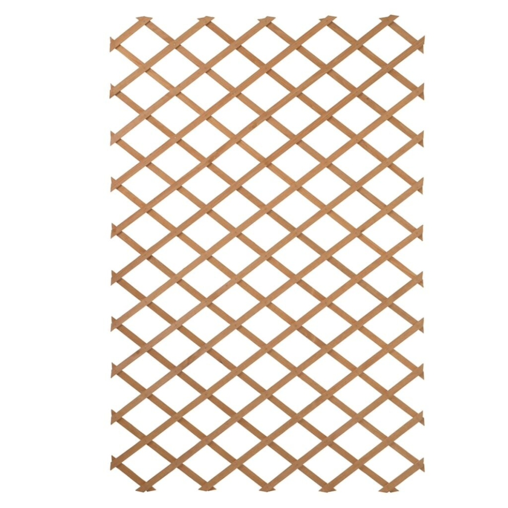 Nature Garden Trellis 100x200cm Wood Natural Outdoor Fence Plant Climbing