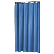 Sealskin Shower Curtain 180x200 cm Blue Home Bathroom Washroom Toilet Curtain