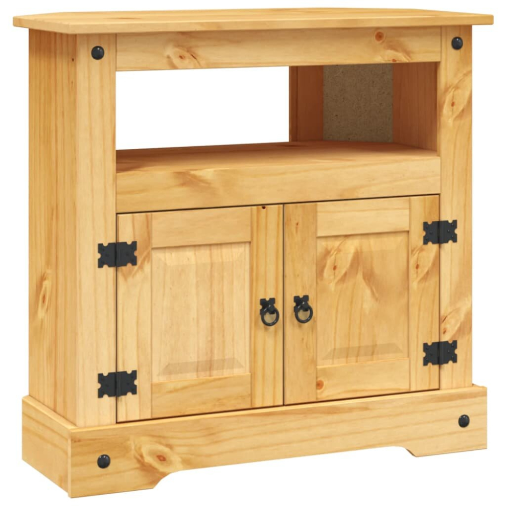 Vidaxl Console Table Mexican Pine Corona Range 80X43x78cm Side Hifi Cabinet