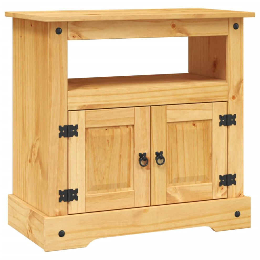 Vidaxl Tv Cabinet Mexican Pine Corona Range 80X43x78cm Home Hifi Stand Unit