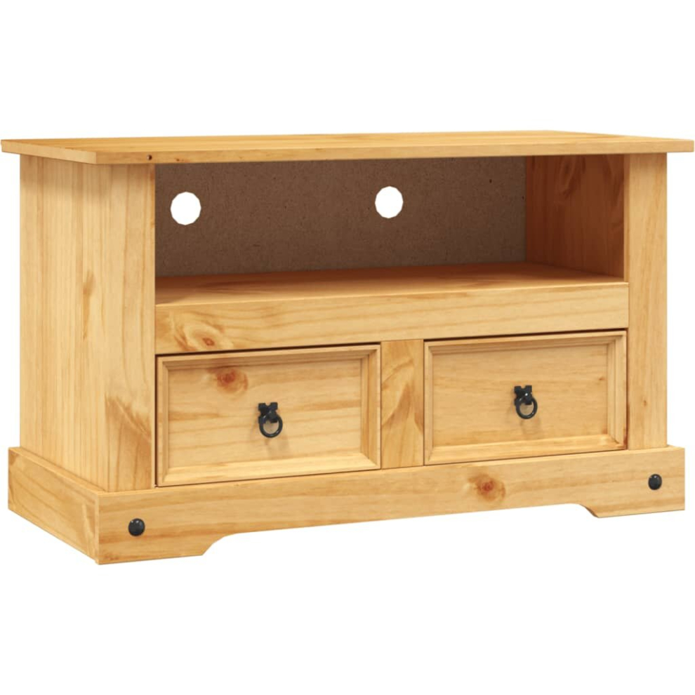 Vidaxl Indoor Home Tv Cabinet Unit Stand Sideboard Mexican Pine Corona Range