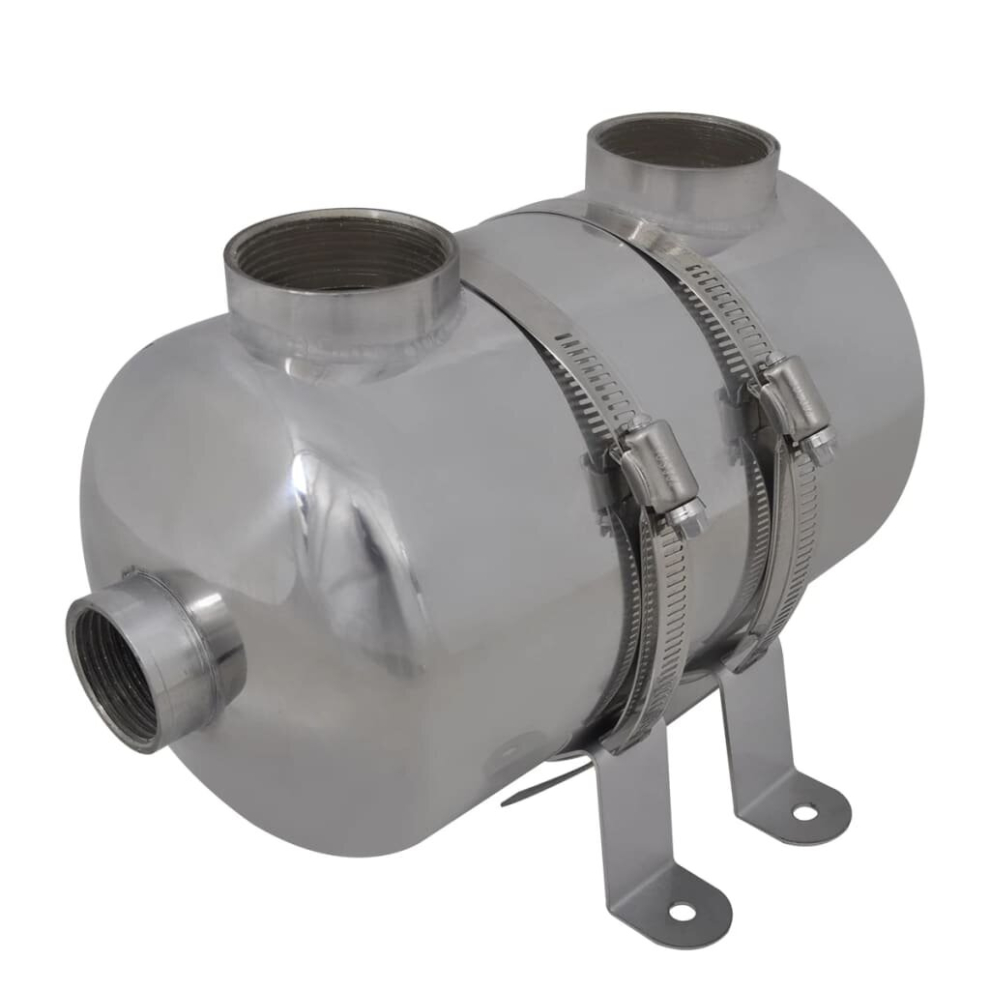vidaXL Swimming Pool Heat Exchanger Spa Sauna Water Boiler Heater Machine
