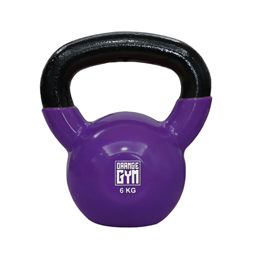 Orange Gym - Vinyl-Kettlebell - 6 kg