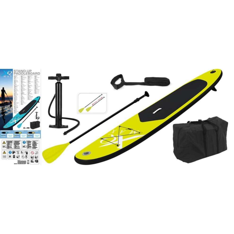 (Lime) XQ Max Standup Paddle Board 285 cm SUP Board Set Lime & Black
