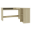 vidaXL L-Shaped Corner Desk Engineered Wood Sonoma Oak Computer Workstation 1