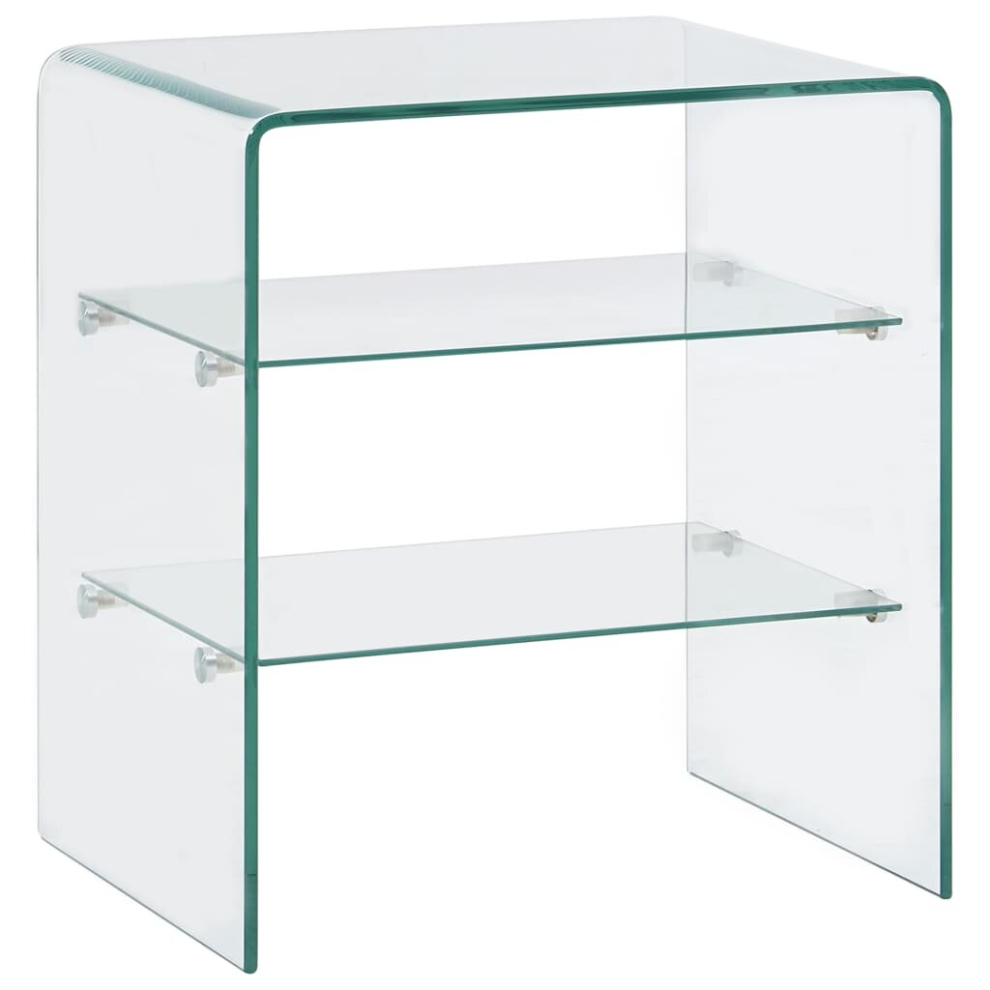 B&Q -  Coffee Table 50X40X56 Cm Tempered Glass - Image 3