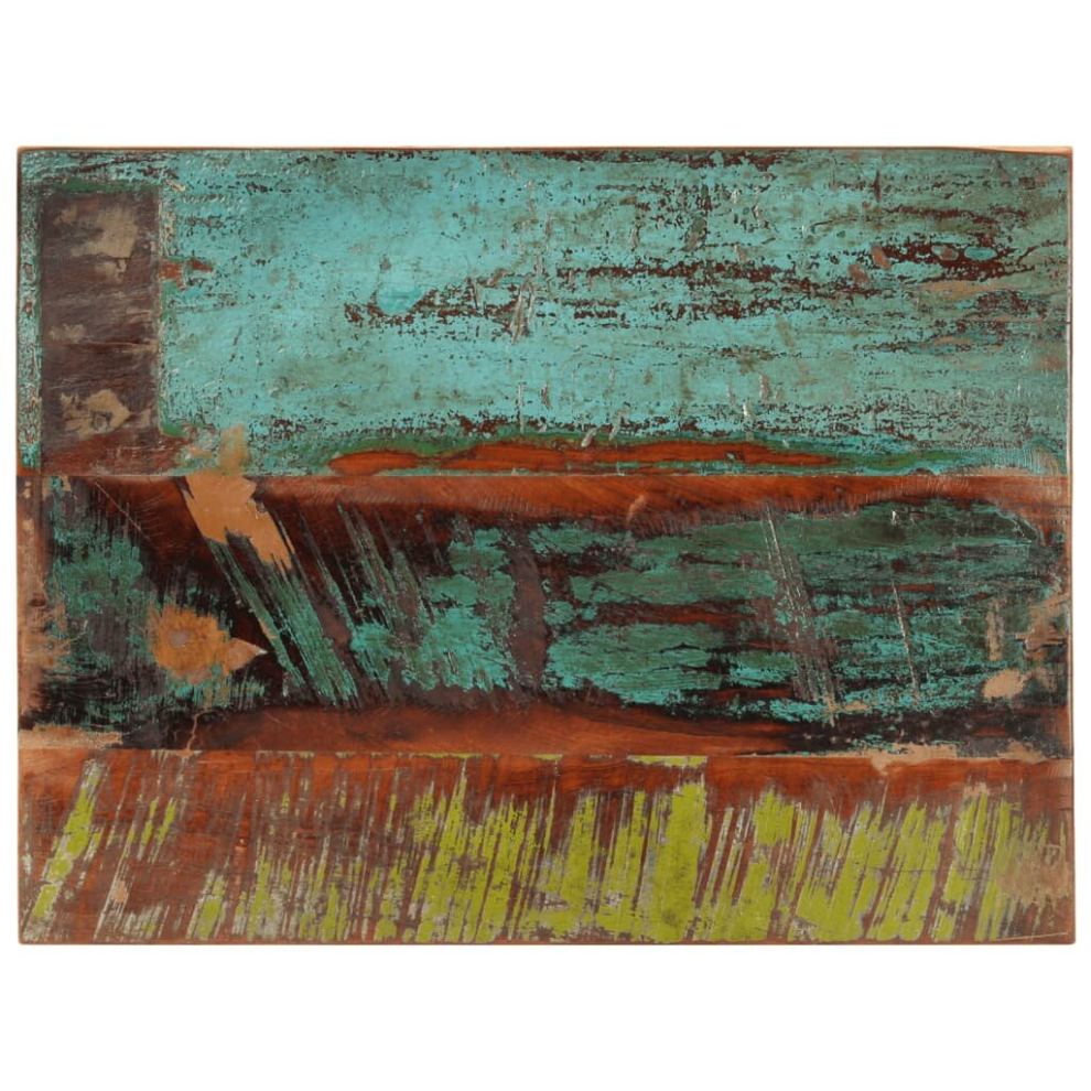 vidaXL Rectangular Table Top 60x80cm 25-27mm Solid Reclaimed Wood Furniture