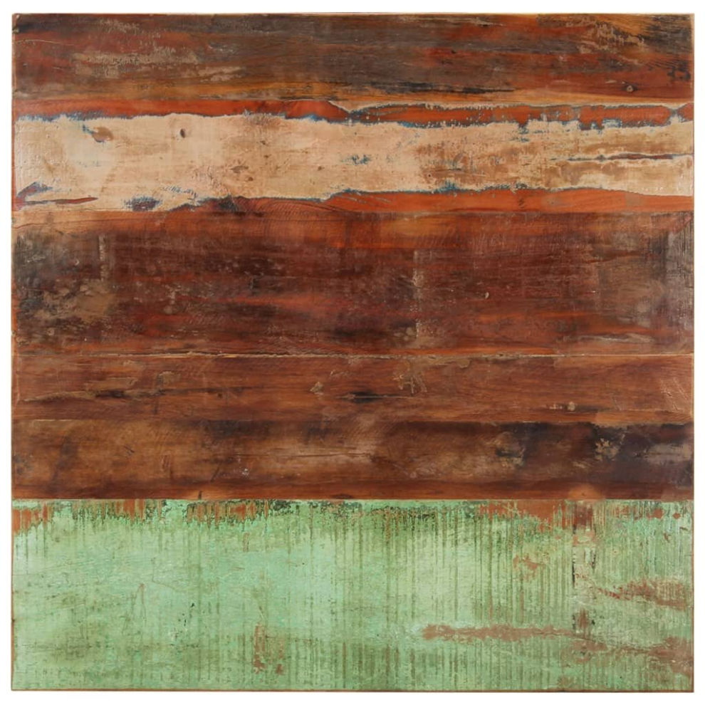 Vidaxl Square Table Top 80Cm 15-16Mm Solid Reclaimed Wood Wooden Furniture