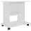 vidaXL Computer Desk White Engineered Wood PC Laptop Writing Desk Workstation 1