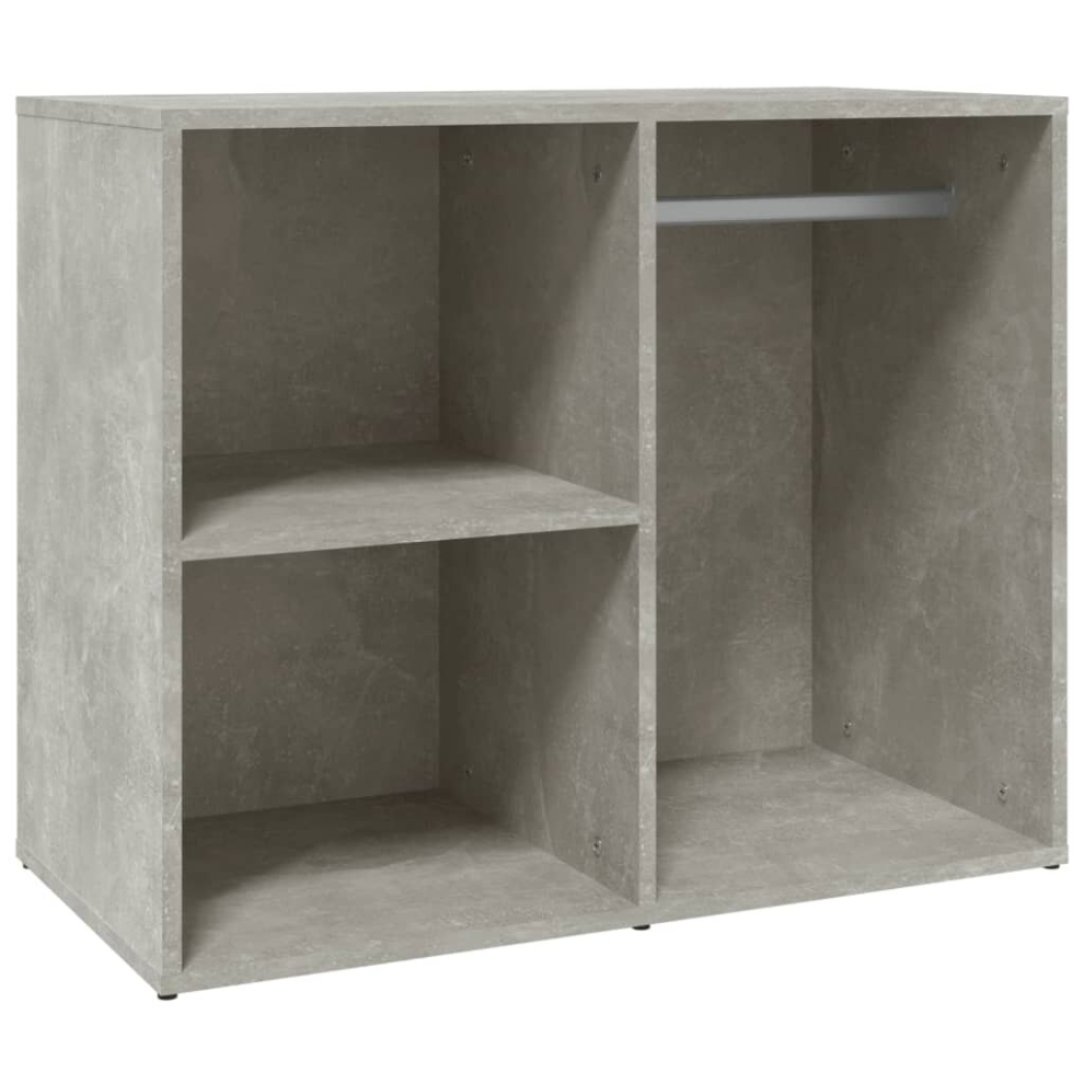 (concrete grey) vidaXL Dressing Cabinet Engineered Wood Cosmetic Wardrobe Shelf Multi Colours