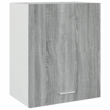 (Grey sonoma, 50 x 31 x 60 cm (W x D x H)) vidaXL Kitchen Cabinet Home Storage Shelf Organiser Cupboard Engineered Wood