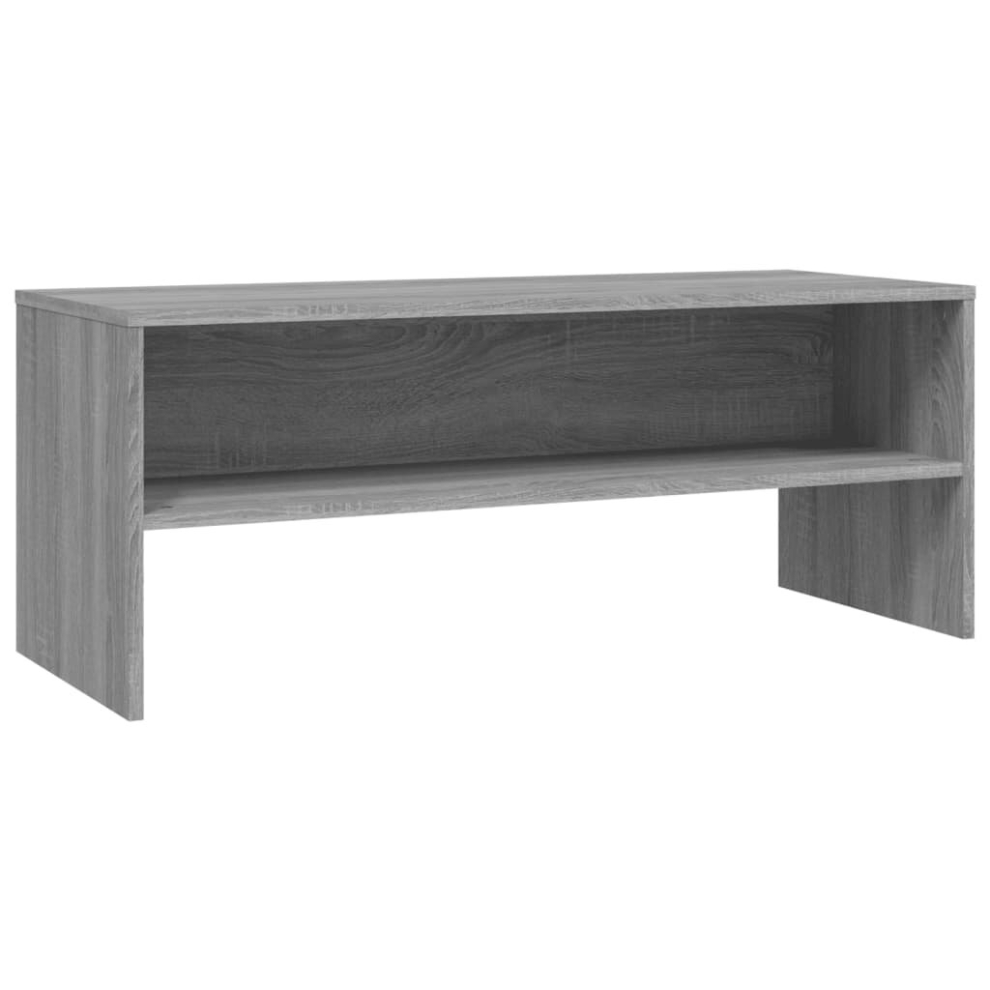 (grey sonoma) vidaXL TV Cabinet Engineered Wood TV Media Hifi Unit Sideboard Multi Colours